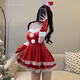 
Desire for a try on sexy underwear 2025 new sexy Christmas bunny girl seductive outfit passionate bed couple dating suit New Year rabbit suit [red] + 9756 hollow net suit L (recommended 105-125 Jin [Jin equals 0.5 kg])