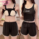 Modal Vest Pyjamas für Frauen im Sommer Neue Hossport -Shorts Anzug für Sport und lässige Mädchen können draußen Hauskleidung tragen. Sling 12013 Weiß [mit Brustpolster] M Empfohlenes Gewicht 80-95 Jin [Jin ist gleich 0,5 kg]