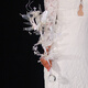Wedding scepter bride wedding high-end DIY material bag hand-held flower fairy heavy work wedding show performance props crystal white material bag