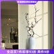 Wen Shiou dried flower bouquet home decoration Zen flower arrangement dried branches Chinese floral living room decoration ornaments branches trunk art 2 combination white jade peony dried flower branches