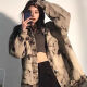 Rongxitu Washed Tie-Dye Dane Jacket Spring y Autumn High Street Retro Loose Top 9930 L 115-130