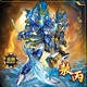 
2025 new small particle building blocks Nezha mecha boy assembly toys 6-12 years old model gift M1- Tank transforms into Haotian mecha 757 particles