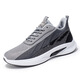 Sportschuhe Herrenschuhe Frühling und Sommer atmungsaktives weiches alleinige Netzschuhe Herren lässige Schuhe leichte schockabsorbierende Trendsschuhe Männer 9901 Grau 43