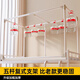 Tanbeiman Mosquito Net Bracket Retractable Bed Curtain Rod Upper and Lower Bunk Student Dormitory Universal Dormitory Thickened Bed Frame Curtain Support Full Frame Height Retractable Applicable to 90*190*120cm Thickened Paint丨Applicable to 190 Bed