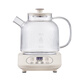 Midea's same style 2025 new health pot, teapot, teapot, office all-glass stewing all-in-one household multifunctional floral teapot, pure kettle, all glass 0 glue 0 metal丨8H constant temperature丨24H appointment 1.2L