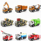 1:50 Urban simulation sound and photoalloy car model inertial engineering sports car police car bus 61 Children's Day gift 12113 color random 1:12Z1000