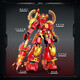 
2025 new small particle building blocks Nezha mecha boy assembly toys 6-12 years old model gift M1- Tank transforms into Haotian mecha 757 particles