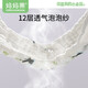 妈妈果（org.mama）婴儿尿布可水洗纯棉尿戒子一体式纱布尿布裤兜防水隔尿防侧漏介子 【防侧漏7A抗菌】树屋童话 2条装 M码【推荐10-20斤宝宝】12层纱布