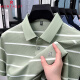 Camiseta de manga corta de la camisa de Montagut Polo en el verano NUEVA ENTERA DEL ALGODA DE ICE DEL ALGODA DEL ALGODA DE ICELA DEL ALGODA DEL ALGODA DEL ALGOLA CONDIMIENTO 15100 Azul O oscuro S Tamaño 165