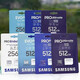 SAMSUNG 870 QVO三星TF卡128g 无人机监控记录仪手机内存卡256G运动相机存储卡64G 160M/S 64GB