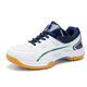 Chaussures de badminton pour enfants Oein 6-13 ans 2024 Nouvelles chaussures d'entraînement pour hommes baskets table de tennis chaussures de tennis chaussures 691 blanc 36