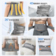 Made in Tokyo, sports belt for fitness, sedentary lumbar disc herniation, running training, abdominal tightening, support and compression waistband, L size