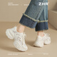 Zhr Mesh Papá zapatos para mujeres en verano zapatos de mujer transpirables y livianos Sports Sports Sports Sports para mujeres G755E Beige 36