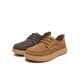Zapatillas Red Dragonfly Workwear 2025 Summer Hollow British British Lace-Up Casual Leather Shoes WJL25043 Gray 40