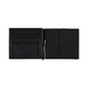 Armani Ea Men's's Bag Wallet Eagle Head Logo Black SAFFIANO CHIFOLD CRIDOLD CRÉDIT CARD CLIP Card Carte 2025 Nouveau style noir régulier