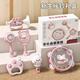 Lankupa Rattle Toya para bebés 0-6 meses Reunión de recién nacidos 1 año Regalo Luna llena Handh Baby Riding Regalo Regalo