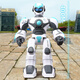 
Shantou Lincun intelligent remote control robot can sing and programming technology sensing early education boys and children's toys birthday gift gift gift box planet version - white 25 major functions + hands official standard configuration