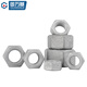 GUWANJI hexagonal nut hot-dip galvanized nut hexagonal nut grade 8 hot-dip galvanized hole expansion M14 50 pieces/pack