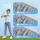 Anta children's pants for men and women's size and size children's clothing for 25 years in summer cool breathable thin sports trousers small ice pants mosquito-proof pants [cool woven] black/grey 7501-1 150 cm
