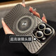 NUOFANJUE Niofoa'jur Disipación de calor hueco de verano aplicable a Apple 16Promax Case móvil NUEVO iPhone 15Pro Magnetic Carging 14 con Film de lente 13 PROPRO Men y mujeres Protección creativa personal Titanio Color espiral primario Disipación de calor magnético iPhone 16 Pro Max Max