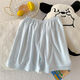 Catman (MiiOW) summer cloud cotton 2025 new three-piece pajamas women's suit sweet and cute outside short-sleeved home clothes 9901# pink mike M [suggested 80-100] Jin [Jin equals 0.5 kg] 155-160CM
