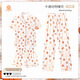 
S.SOFEA cute animal print spring and summer pajamas for women three-piece home clothes set KK14130# 175 L [Suggested 100-120Jin [Jin equals 0.5 kg]]