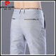 Pierre Cardin Casual Hosen für Herren Sommer dünne schlanke Sommer -Sommer -Lichtfarbe Geschäftslöser Einfacher Sommerhosen 9902 Hellblau 28