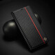 猫漫尖适用三星S25ultra碳纤维纹皮套Note20钱包插卡FE手机壳A36翻盖s24 黑色 横纹 三星S21