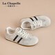 La Chapelle Frauenschuhe 25 Jahre Neue Frauenschuhe Mesh atmungsable Brettschuhe lässig vielseitige Frauenschuhe de Trainingschuhe Nicht riechende Füße Leichtgewichtige Frauenschuhe Beige xxe6628-2 40