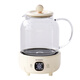 Skyworth government subsidy all-glass health pot thermostatic pot office multi-functional flower teapot electric kettle 0 glue boiling teapot smart reservation S231-apricot color