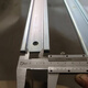 Kezhitu Aufzugshalle Tür und Limousine Tür für Schiebetür Kopf Guide Sanyo Mitsubishi Berlin Universal Hanging Plate Guide Rail/Slat Groove Breite 50 700 Türlänge 1396