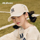 MLB男女棒球帽子成人儿童硬顶刺绣皱眉熊25新款7ACPC054N-50CRD-F2