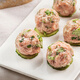 Belle boules de porc de coriandre hotpot boulettes de viande chuans malatang commerciaux aliments semi-finis maison soupe maison boules de viande de viande de viande de viande de coriandre 1 kg * 10 sacs [grossale]