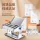 Máquina de prensado de fideos jingyan fideos domésticos fideos prensados ​​de fideos que transportan a mano pequeñas máquina multifuncional de fideos prensado manual de artefactos de fideos y rolling bola de masa dumpling máquina [calidad de exportación] se pueden presionar tres tipos de fideos engrosados ​​en espesas 304 stitebe inales