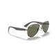 Rayban (Rayban) männliche und weibliche Pilot-Sonnenbrille Klassische, vielseitige trendige Sonnenbrille Urlaubsreise Brille Kröte RB3523 Gunmetal_Green Classic G-L