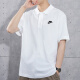 耐克（NIKE）翻领女士短袖2025春夏透气纯棉t恤半袖CJ4457 FN3895-100 S 100-120斤