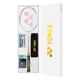 Yonex 618 Yonex Astrox 9900A Badminton Schläger Hochwertiger Kohlefaser Limited Platinum Geschenkbox 5U/G5 25 lbs (Amateur Junior) BG65