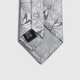 Jinlilai men's German imported fabric light gray pattern flower banquet casual versatile tie men 18 light gray