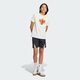 
Adidas Minecraft joint branded men's and women's big children's T-shirt 25 summer Clover cotton short-sleeved JZ9930