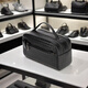 Andseeyou Brand Men's Clutch Sac 2024 Nouveau sac à main à double fermeture éclair à la main Fashion Fashion Mash