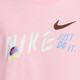 Nike (Nike) Frauen kurzärmelige Sommer Sportbekleidung loser runder Hals halbärmelig T-Shirt FJ7714-690 L