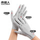 Ice Silk Sunscreen Gloves Men's Summer Popular Cool Feeling Outdoor Cycling Mountaineering Fishing Gloves Palm Anti-Slip Touch Screen Fashion Light Gray