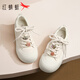 Red Dragonfly Puff Bread Shoes 2025 Spring versatile white shoes ugly and cute thick-soled shoes for women WTB15280 meter white 37