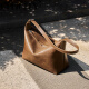 
CITICITY light luxury brand bag women's bag high-end one-shoulder tote bag 2025 new fashion underarm bag 520 gift vegetable tanned brown color high 21CM