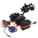 SG90/5010 MG90S MG995/996R Servo Helicopter 9G Fernbedienungsflugzeugmotor Festflügelflugzeugmodell SG92R MG90S 14G Vollmetallzähne 360 ​​Grad