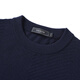 YOUNGOR Sweater Men's Autumn and Winter Young Men's Sweater Round Neck Sweater Wool Blended Sweater Navy VYHR619969FYA XL 110c