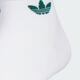 阿迪达斯 adidas【滔搏运动】三叶草男女ORI TREF ANK 3P袜子 KA9277 XS