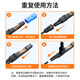 诺可信（Nokoxin）光纤耦合器 SC单工适配器对接头法兰盘 光纤法兰盘适配器FC LC ST单模多模跳线兼容延长连接器 SC/UPC冷接子 1个