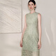 
ROEYSHOUSE ROYYSHOUSE Temperament Green Sleeveless Dress Women's 2025 Summer New High-end Light Men's Slim Skirt 12040 Green 2XL