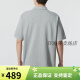 NIKE耐克短袖男2025春季款宽松灰色商务休闲polo衫运动透气T恤FN3895 FN3895-063/纯棉酷动城正品保障 M /推荐120-130斤
